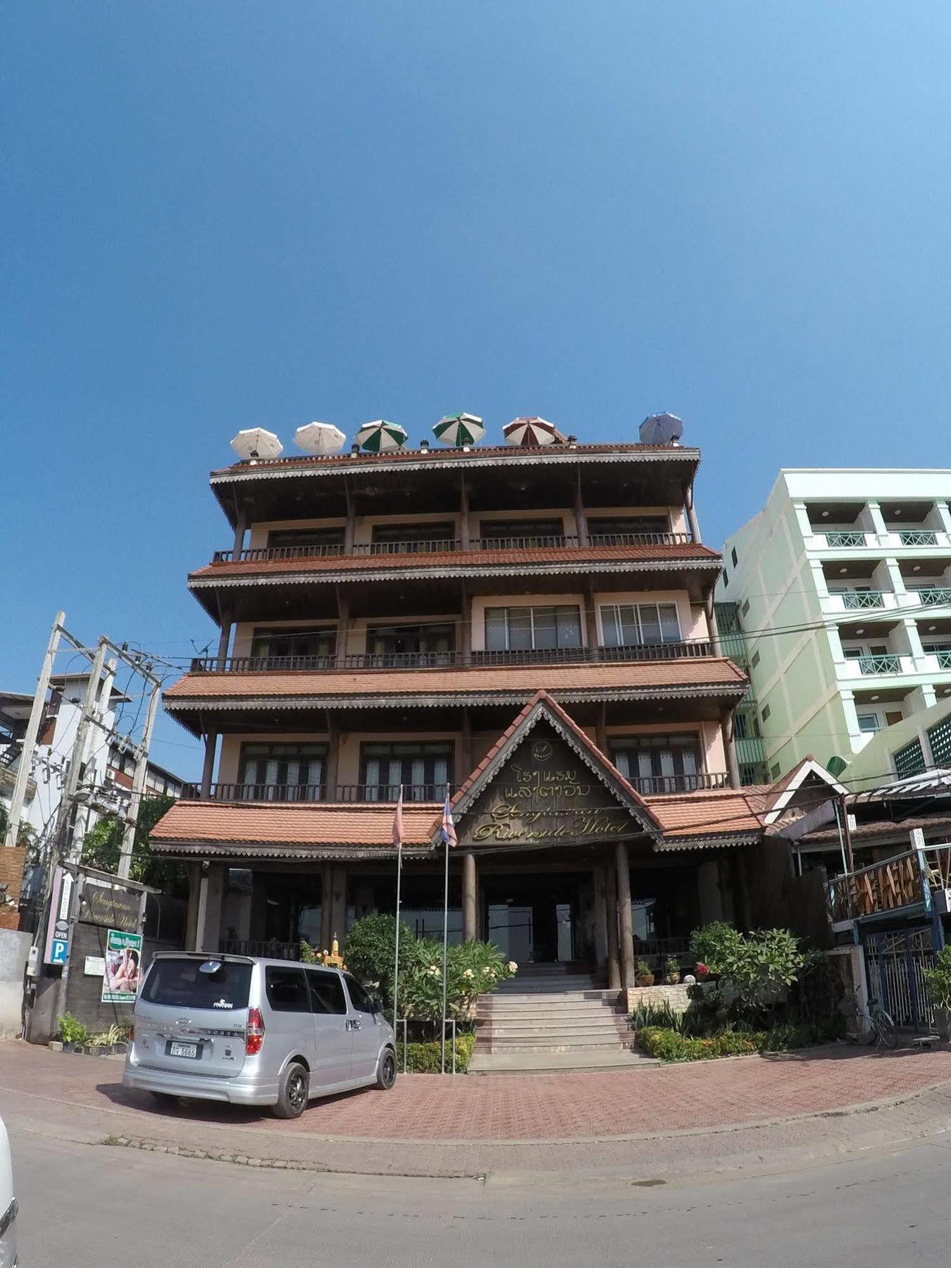 Sengtawan Riverside Hotel Vientiane Exteriör bild